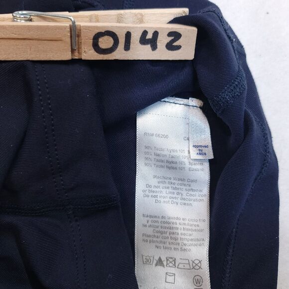 Asics Athletic Running Pull On Shorts Youth Boys Size Small S Blue - Picture 6 of 8